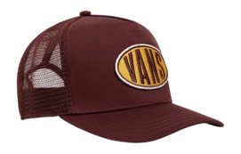 Pet Vans Unisex Spray On Trucker Bitter Chocolate