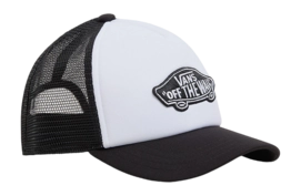 Kappe Vans Classic Patch Curved Bill Trucker Hat Kinder Black/White