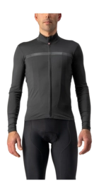 Maillot de Cyclisme Castelli Homme Pro Thermal Mid Ls Jersey Dark Grey
