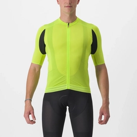 Maillot de Vélo Castelli Men Superleggera 3 Jersey Electric Lime