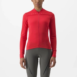 Fietsshirt Castelli Women Anima 4 Long Sleeve Jersey Hibiscus