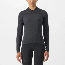 Maillot de Vélo Castelli Women Anima 4 Long Sleeve Jersey Light Black