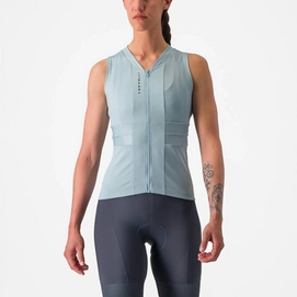 Fietsshirt Castelli Women Anima 4 Sleeveless Winter Sky/Dark Steel Blue