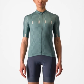 Fietsshirt Castelli Women Dimensione Jersey Ocean Teal/Clay