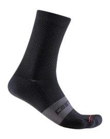Chaussettes de Vélo Castelli Unisex Espresso 15 Sock Black
