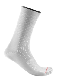 Fietssok Castelli Unisex Premio 18 Sock White
