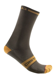 Chaussettes de Vélo Castelli Unisexe Superleggera T 18 Sock Deep Green