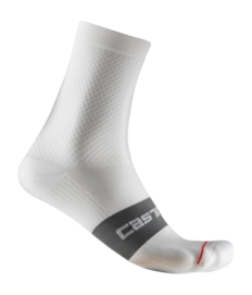 Chaussette Vélo Castelli Femme Espresso 12 Sock Ivory