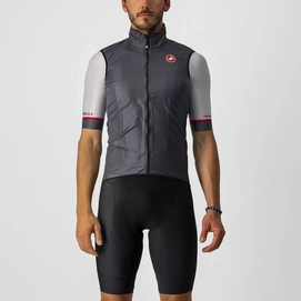 Veste de Cyclisme Castelli Homme Aria Vest Dark Grey