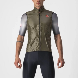 Veste de Cyclisme Castelli Men Aria Veste Moss Brown