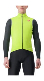 Gilet de Cyclisme Castelli Homme Perfetto Ros 2 Vest Electric Lime