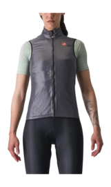 Gilet de Cyclisme Castelli Femme Aria Vest Dark Grey