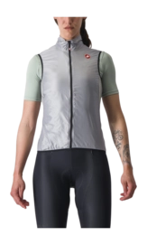 Veste de Vélo Castelli Women Aria Veste Argent Gray