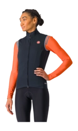 Veste de Cyclisme Castelli Femme Perfetto Ros 2 Vest Light Black
