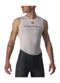 Ondershirt Castelli Men Active Cooling Sleeveless Silver Gray