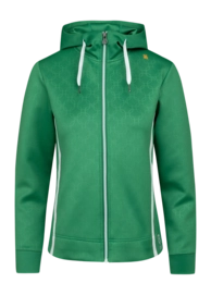 Trainingsjacke Robey Forehand Tracksuit Full Zip Jacket Mädchen Grass Green