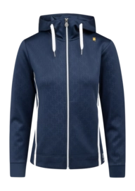 Tennis Hoodie Robey Girls Forehand Tracksuit Full Zip Jacket Match  Navy