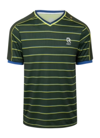 Tennisshirt Robey Zero T-shirt V-Neck Herren Classic Green