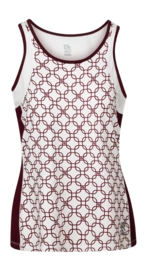 Tennis-Top Robey Dropshot Singlet Damen Cross Red