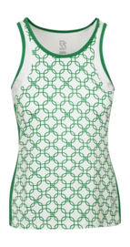 Tennistop Robey Dropshot Singlet Damen Grass Green