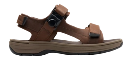 Sandales Clarks Homme Saltway Trail Dark Brown Leather