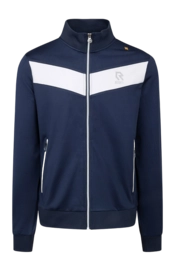 Tennis Hoodie Robey Men Shank Full Zip Jacket Match Navy