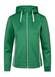 Trainingsjacke Robey Forehand Tracksuit Full Zip Jacket Damen Grass Green