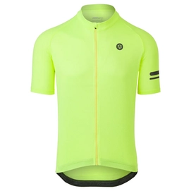 Maillot de Vélo Agu Men Core Jersey SS Essential Hivis Neon Yellow