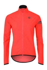 Fietsjack Agu Women Rain Jacket Essential Safety Red