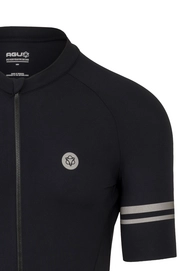 Fahrradtrikot Agu Herren Solid Jersey SS Performance Black