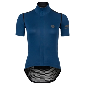 Fahrradtrikot Agu Damen Rain Jersey SS Premium Blue Steel