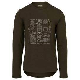 Fietsshirt Agu Unisex Performance Long Sleeve Venture Army Green