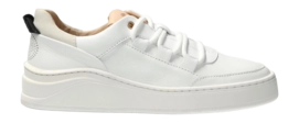 Baskets Fred de la Bretoniere Femme Emmya Chunky Leather White