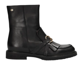 Bottines Fred de la Bretoniere Femme Paris Hay Ankle Boot Leather Black