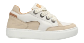 Baskets Amsterdam Women Ragy Chunky Sneaker Leather White
