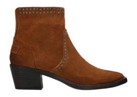 Shabbies Amsterdam Women Wieke Ankle Suede Cognac