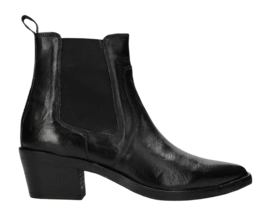 Stiefeletten Shabbies Amsterdam Wiep Chelsea Brushed Leather Damen Black