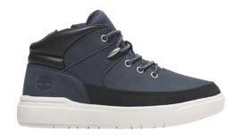 Baskets Timberland Jeunesse Seneca Bay Mid Lace Dark Blue Nubuck