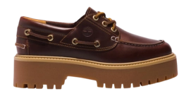 Bootsschuhe Timberland Sonte Street Boat Shoe Damen Rootbeer