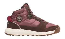 Baskets Timberland Femme Retro Swift High Top Medium Red Woven