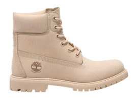 Chaussures Timberland Femme Premium 6 Inch Lace WP Light Beige Nubuck