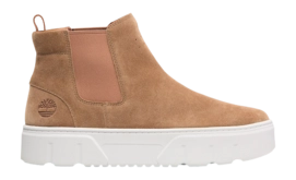 Baskets Timberland Women Laurel Court Mid Pull On Rust Suede