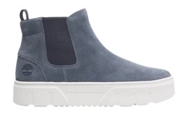 Baskets Timberland Women Laurel Court Mid Pull On Dark Blue Suede