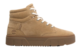 Baskets Timberland Women Laurel Court Hight Top Medium Beige Suede
