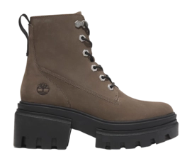 Bottes Timberland Femme Everleigh Mid Lace Medium Brown Nubuck