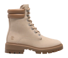 Stiefel Timberland Cortina Valley Mid Lace WP Damen Light Beige Nubuck