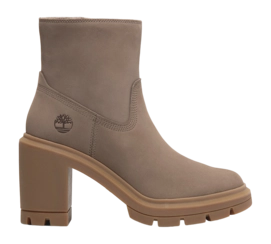 Boots Timberland Women Allington Heights Mid Zip Taupe Nubuck