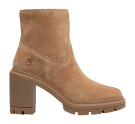 Boots Timberland Women Allington Heights Mid Zip Rust Suede