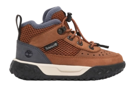 Baskets Timberland Enfant GreenStride Motion 6 Mid Dark Orange Nubuck