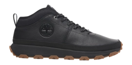 Timberland Men Winsor Trail Mid Lace Black Full Grain